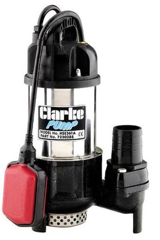 7230285 Clarke HSE361A 50mm Submersible Water Pump - 110v