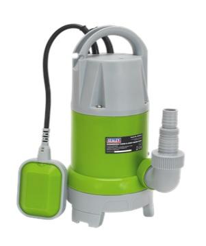 WPCD215 Sealey Submersible Clean & Dirty Water Pump Automatic 217ltr/min 230V